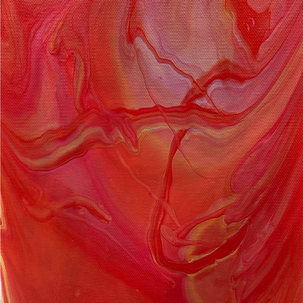 Ruby Marble handmade marble pour art